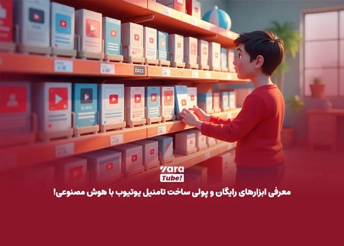 معرفی ابزارهای رایگان و پولی ساخت تامنیل یوتیوب با هوش مصنوعی!