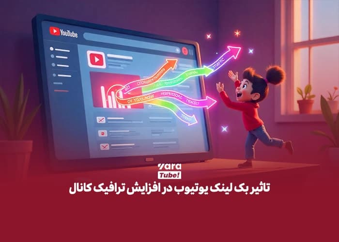 تاثیر بک لینک یوتیوب در افزایش ترافیک کانال