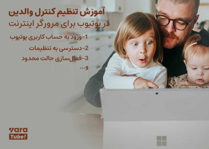 امن کردن یوتیوب برای فرزندان