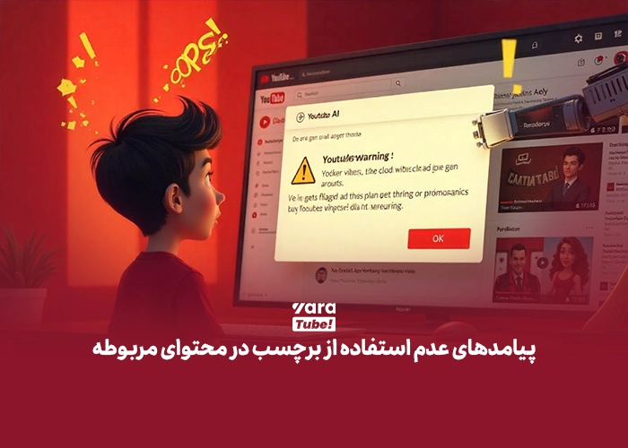 برچسب هوش مصنوعی یوتیوب